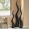 Tall Ceramic Black Animal Horn Floor Vase Elegant for Entryway Dining Living Room Decor Statement Piece with Distinctive Antler-Inspired Design Blending Contemporary Elegance and Nature-Inspired